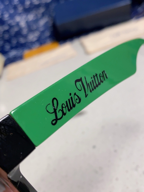 ルイヴィトンサングラス角部分ディテール